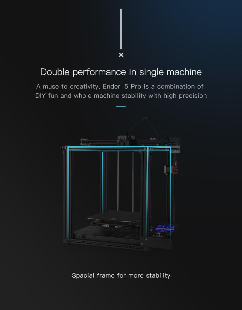 Official Creality Ender 5 Pro 3D Printer02