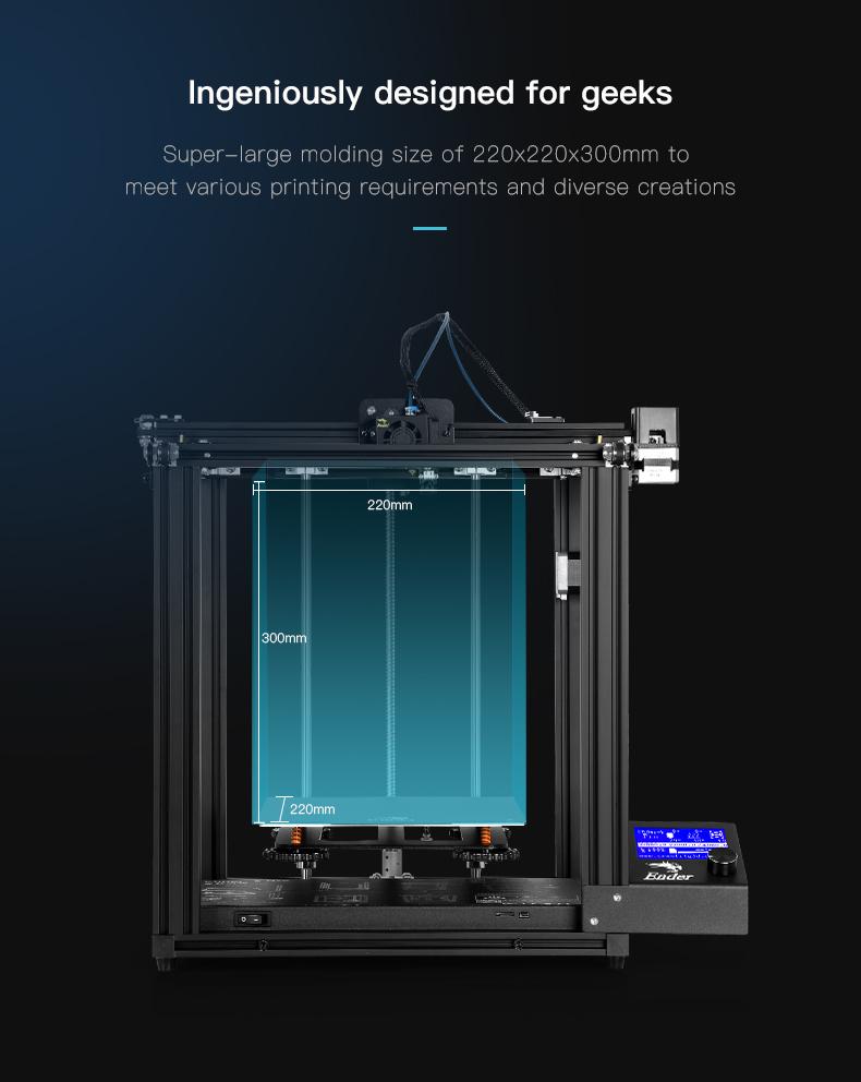 Official Creality Ender 5 Pro 3D Printer04