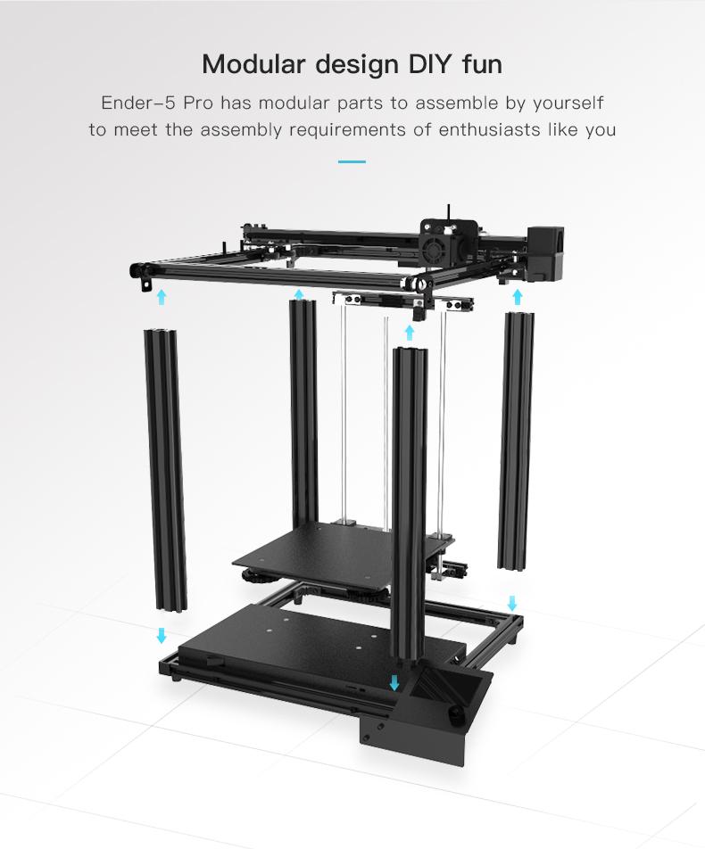 Official Creality Ender 5 Pro 3D Printer05