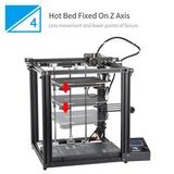 Ender 5 Pro 3D Printer Hot Bed on Z Axis