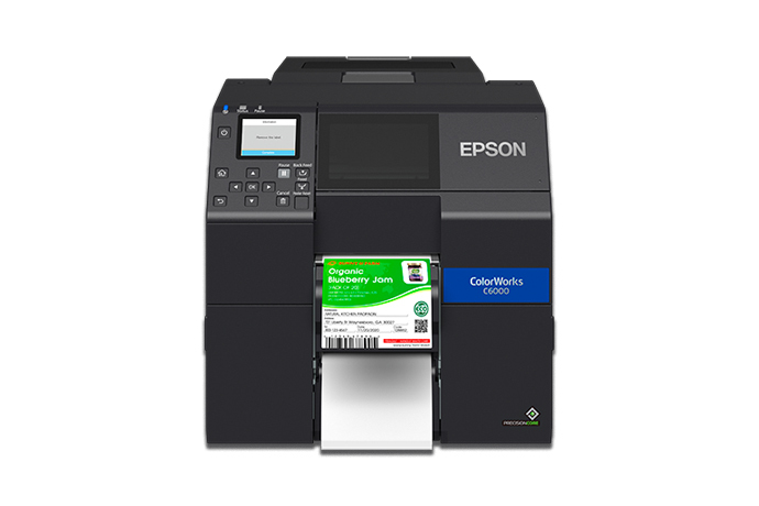 Impressora de Etiquetas Coloridas Epson ColorWorks CWc6000P