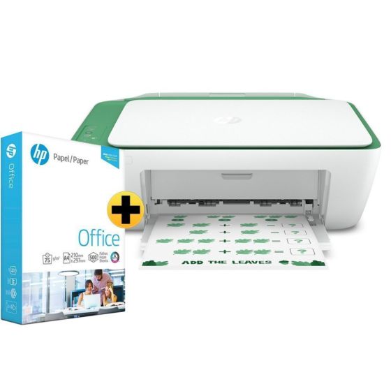 Impressora Multifuncional HP DeskJet Ink Advantage 2376 + Papel sulfite HP Office A4